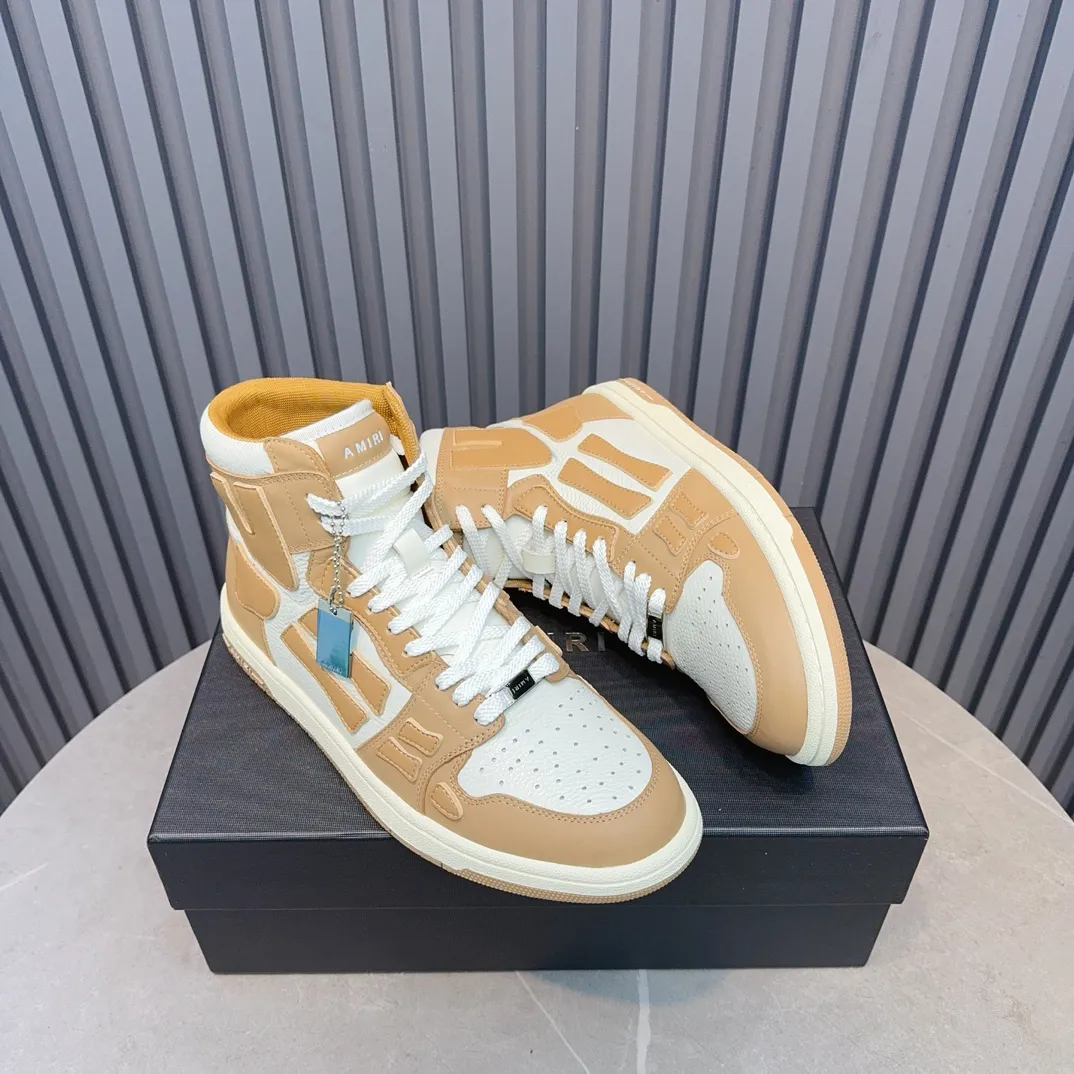 Men's shoes💰620💰 AMIRI AMIRI trendy brand hot sale🔥 Available all year round✅Couples💑 Official website synchronization Imported fabrics 1⃣️ratio 1⃣️Re-engraved, original factory special original sole, 35-45 (38.45. Non-refundable)